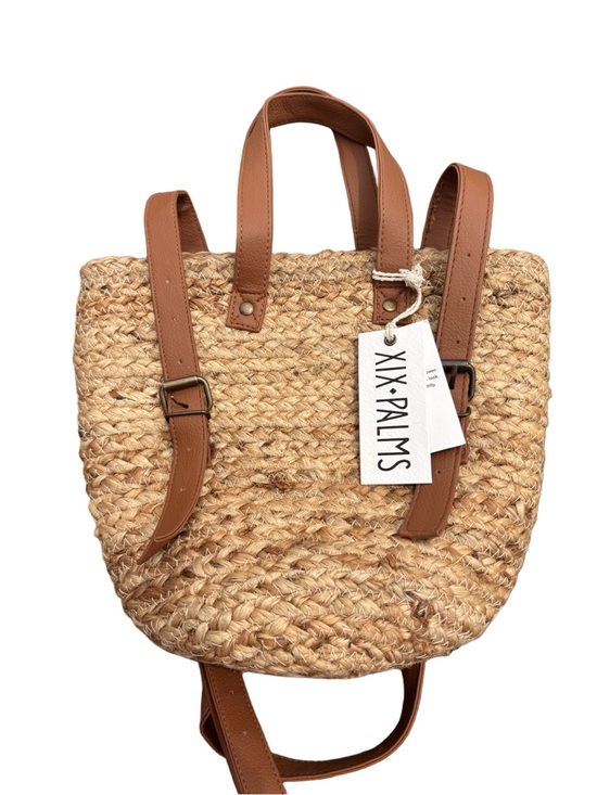XIX Palms Handbags - NWT XIX Palms Shore Break Picnic Cooler Backpack -Jute Natural Tan